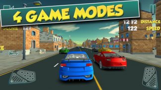 Traffic Racer Car 3D: Real Racing Highway screenshot 0