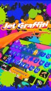 Jetgraffiti Keyboard Theme screenshot 2