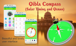 Qibla Compass (Salad Timings and Quran) screenshot 3