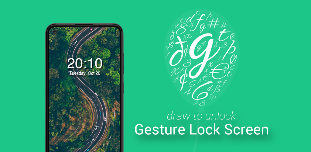 Gesture lock screen