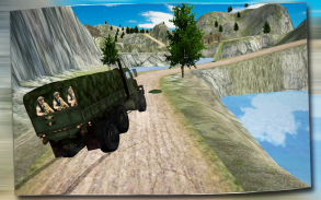 ارتش راننده کامیون 3D - سنگین حمل و نقل چالش screenshot 9
