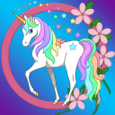 Unicorn Coloring  Book
