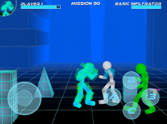 Stickman Neon Street Fighting screenshot 8