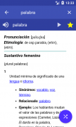 Dictionnaire espagnol screenshot 0