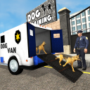 Police Dogs Van Driver Games Icon