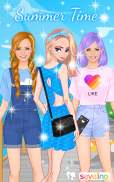 Lovely sisters dress up game screenshot 7