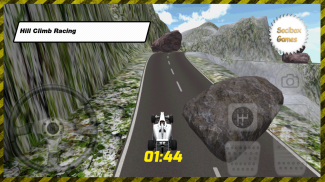 Snow Racer Hill Climb Racing screenshot 2