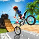 Bike Trail Stunt Tricks Moto racing games Icon