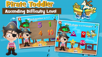 Pirate Toddler Kids Games Free screenshot 0