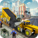 heavy duty road construction machine:excavator sim