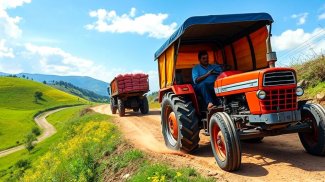 Indian Tractor Farming Drive screenshot 5