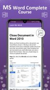 Ms Word Complete Course screenshot 6