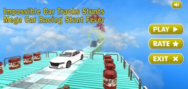 Impossible Car Tracks Stunts:Mega Car Racing Stunt screenshot 2