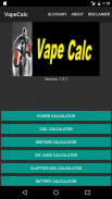 VapeCalc: Vaporizer Tools screenshot 0