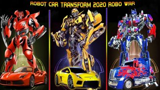 Car Robot Transforming Game 3D screenshot 2