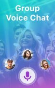 Yalla Lite - Chat de Voz Grupo screenshot 1