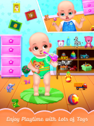 Jeux de soins et d'habillage pour bébé doux screenshot 4