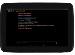 WebPad - mini wiki screenshot 9