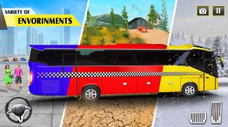 City Coach Bus Driving Game screenshot 1