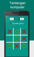 Tic Tac Toe - Permainan Morpio screenshot 2