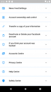 Quick Settings on Facebook screenshot 6