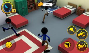 Stickman Dorm Exploration Escape Game 3D screenshot 0
