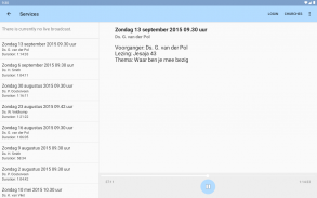 Kerkdienstluisteren screenshot 1
