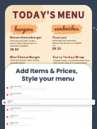 Menu Maker, Menu Templates screenshot 23