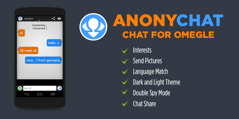 Anonychat Chat For Omegle 5 1 0 Download Android Apk Aptoide