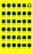 Blue and Black Icon Pack Free screenshot 10