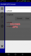 DD-DMS GPS Convert screenshot 2