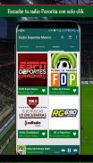 Radio Deportes Mexico screenshot 2