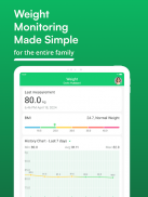 Weight Tracking Diary by MedM screenshot 0