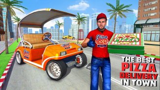 Pizza Delivery Car Driving Sim screenshot 3