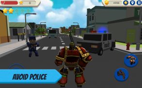 Robot Hero: City Simulator 3D screenshot 1