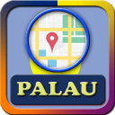 Palau Maps And Direction Icon