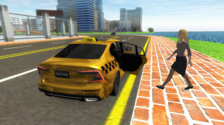 Taxi Driving Simulator screenshot 2