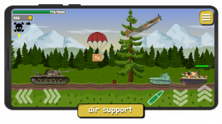 Tank Battle War 2d: vs Boss screenshot 4