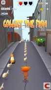Animals Runner - Trash Cat screenshot 1