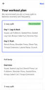 UPP - Workout Tracker screenshot 3