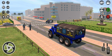 US American Police Truck Games screenshot 2