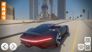 Car Driving: Mercedes Vision screenshot 2