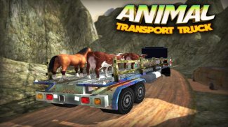 4x4 Animal Trasporti Truck 3D screenshot 14