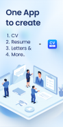 CV PDF: AI Resume, CV Maker screenshot 1