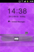 Purple Violet Theme GO Locker screenshot 1