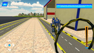 Police Robot Transport Games screenshot 6