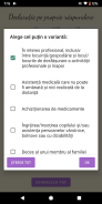 Declarație pe proprie răspundere screenshot 3