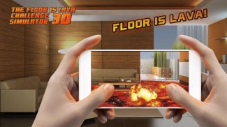 The Floor Lava 3D Challenge Simulator screenshot 0