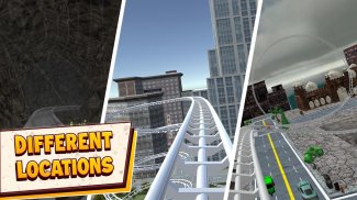 VR Roller Coaster Crazy Rider screenshot 0