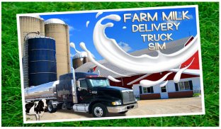 Farm Milk Delivery Truck Sim screenshot 0